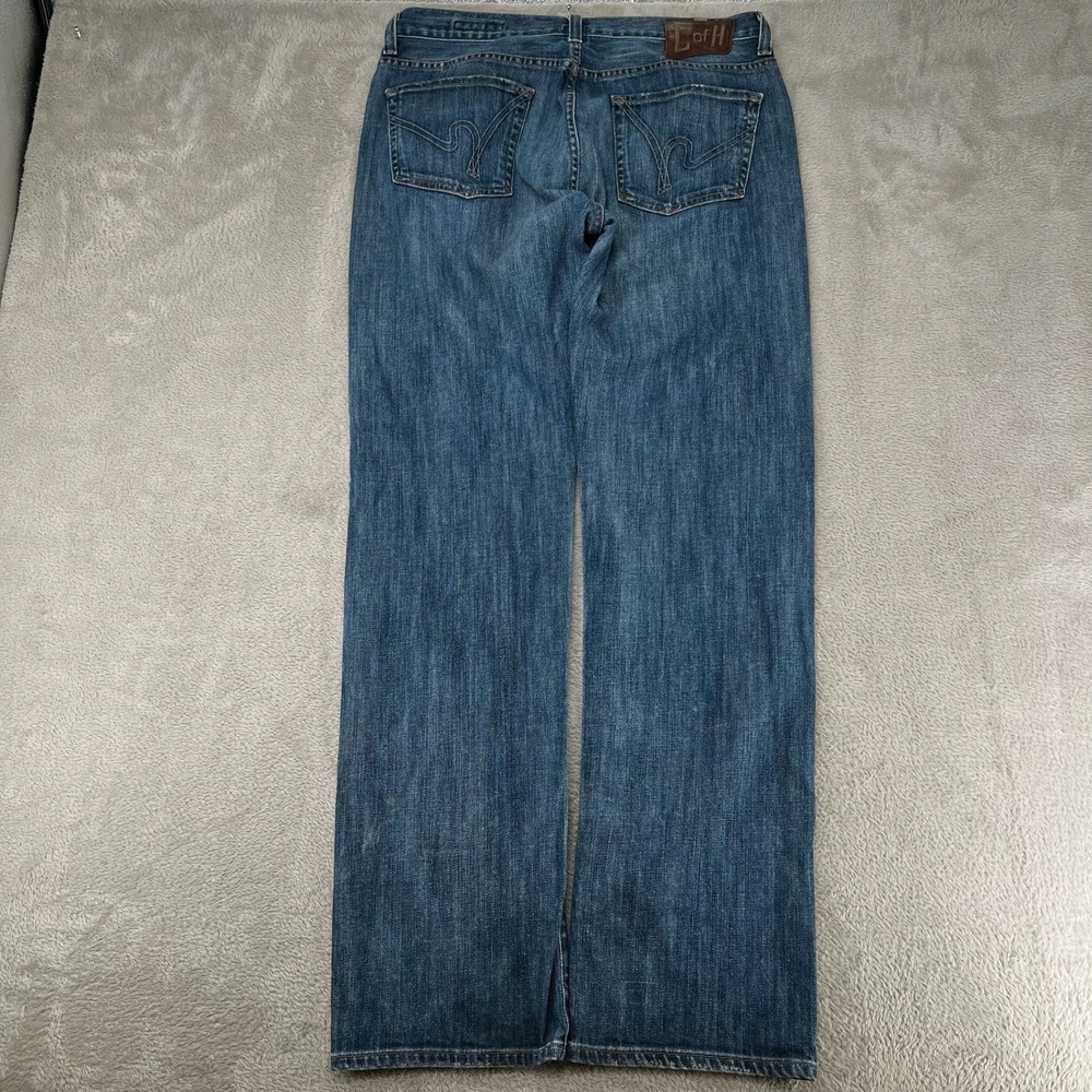 Citizens of Humanity Mens Sid Straight Leg Jeans Size 34 Blue Preowned 604C-104